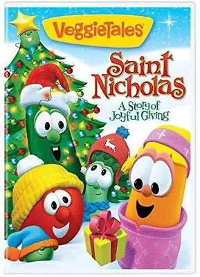 VeggieTales Christmas DVD Saint Nicholas A Story Of Joyful Giving FAST POSTAGE • £2.60