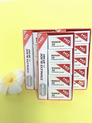 $24.99 • Buy Dorco ST301 Platinum Extra Double Edge Razor Blades 100 Ct (3 Pack)