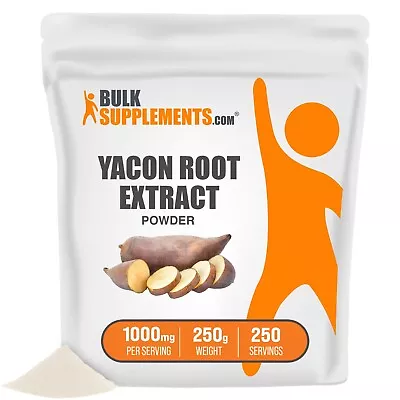 BulkSupplements Yacon Root Extract Powder  250g - 1g Per Serving • $19.96