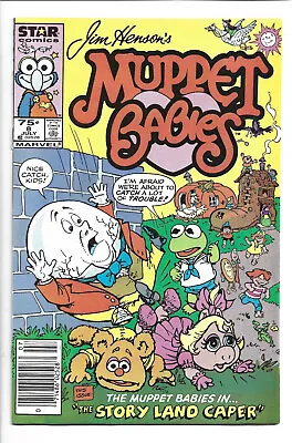 JIM HENSON'S MUPPET BABIEs #8  MARVEL COMICS VF/NM • $4.50