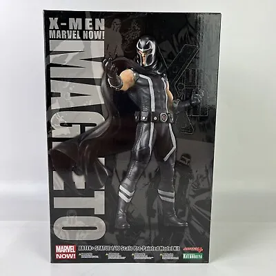 Kotobukiya Marvel Now Magneto Black Costume X-men Statue 1/10 Scale Artfx+ • $35