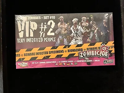 NEW Sealed Zombicide Box Of Zombies #10 - VIP #2 Very Infected People Game CMON • $21.99