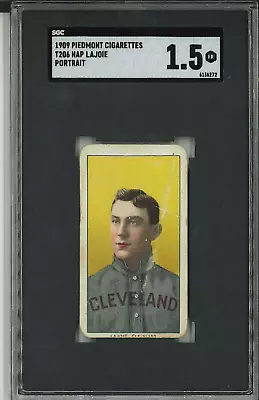 1909 T206 Nap Lajoie Portrait SGC 1.5 • $710