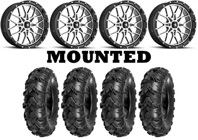 Kit 4 Sedona Mud Rebel Tires 27x10-14 On MSA M45 Portal Machined Wheels H700 • $1244.21