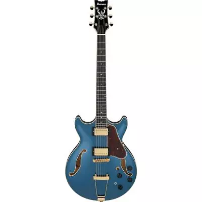 Ibanez AM Artcore Expressionist AMH90 Hollow-Body Electric Guitar Prussian Blue • $699.99