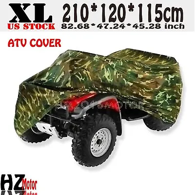 XL Camo  ATV Quad Bike Cover For Polaris Sportsman 400 500 550 700 • $29.39