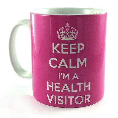 £8.99 • Buy New Keep Calm I'm A Health Visitor Gift Mug Cup Present Nurse Coffee Tea Hv