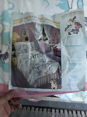 Vintage 1984 Hasbro My Little Pony Blanket G1  - Rare • $350