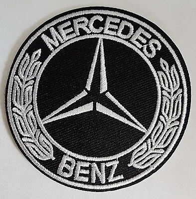 Mercedes Benz Automotive Embroidered Iron On Patches  2 3/4  • $4.25