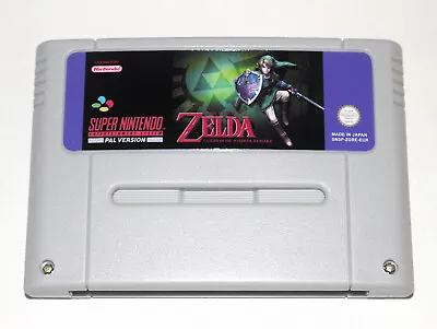 *PAL Version* The Legend Of Zelda Goddess Of Wisdom Remake English Game For SNES • £29.99