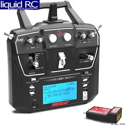 Redcat Racing 13217 LR6X 6 Channel Radio With Receiver - Color Box • $143.92