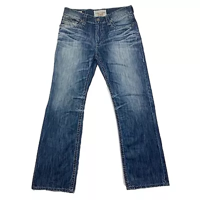 Big Star Jeans Men’s 34R (36x31) Pioneer Bootcut Flap Pocket Distressed • $31.88