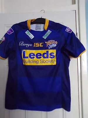 £3.50 • Buy Leeds Rhinos Berrys Rugby League Shirt Small Good Cond