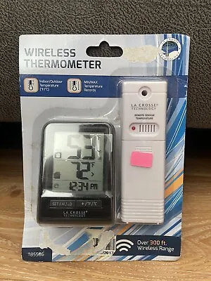 La Crosse Technology Wireless Thermometer Weather Station T85586 Free Ship • $24.99