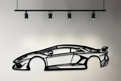 NEW Metal Wall Art Auto Car Home Decor Lamborghini • $24.95