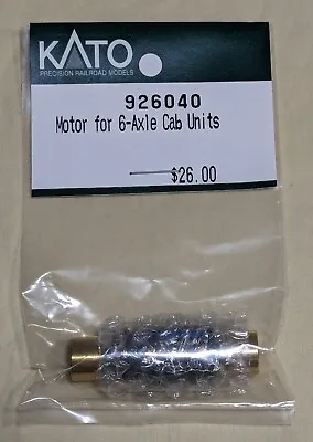 NEW Kato 926040 Motor With Flywheels For N 6 Axle Cab Units N Scale • $26