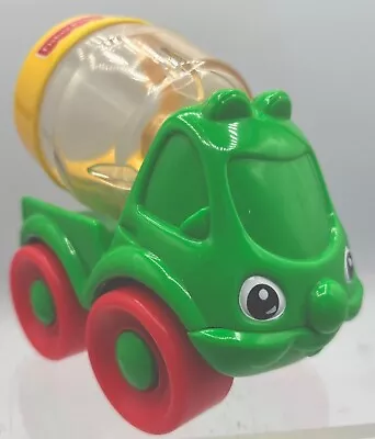 1999 Green Cement Truck With Spinning Bead Hopper Fisher Price • $4.95