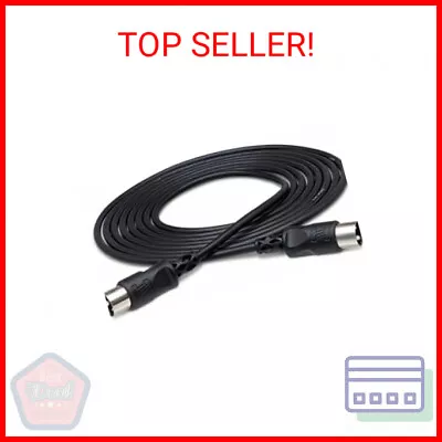 Hosa MID-315BK 5-Pin DIN To 5-Pin DIN MIDI Cable 15 Feet • $12.50