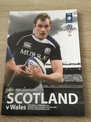 Scotland V Wales 2011 • £6