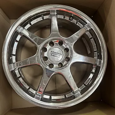 (4) 16X7 American Racing 4X100 4x108 Chrome AR86 +42 Take Offs • $599.22