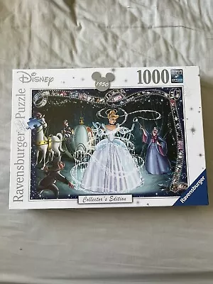 Brand New Sealed Ravensburger Disney Collector's Edition Cinderella 1000 Pieces • $30