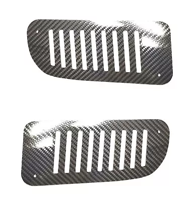 $99.99 • Buy For 92-95 Honda Civic EG EG6 Front Bumper JDM Air Duct GRILL PANEL CARBON FIBER