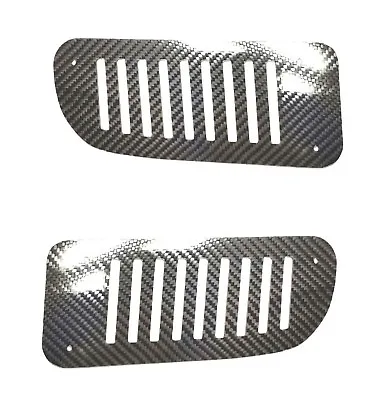 For 92-95 Honda Civic EG EG6 Front Bumper JDM Air Duct GRILL PANEL CARBON FIBER • $99.99