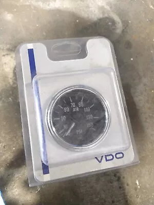 VDO 150 PSI Gauge 2 1/16  Air Pressure Gauge 701-1734 • $19.99