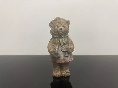 Sarahs Attic Figurine Limited Edition Mandy The Bear 1992 • $10