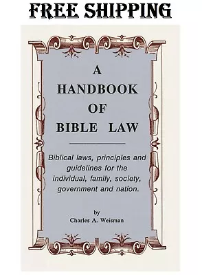 A Handbook Of Bible Law • $24.29