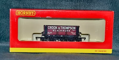 Hornby R6519 6 Plank Open Wagon No. 43 Crook & Thompson Limited Blackburn Livery • £3