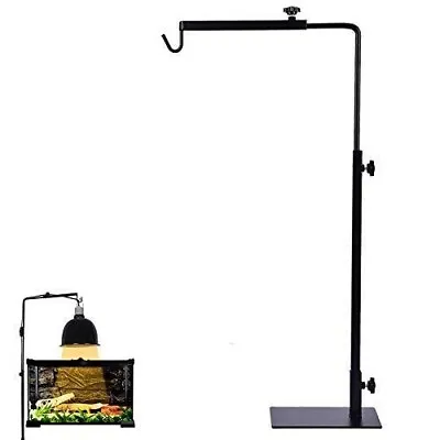 Taixinpower Reptile Lamp Stand For Habitat Cage Landing Lamp Holder Bracket • £17.50