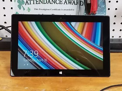 Microsoft Surface Pro 2 1601 Intel Core I5-4300U 1.9GHz 128GB Win 8 Pro TESTED • $50