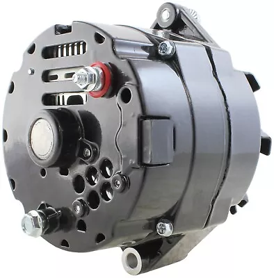 New 110 Amp 1 Wire Alternator Black Finish Fits Hot Rod SBC BBC Race Car 1100911 • $107.89