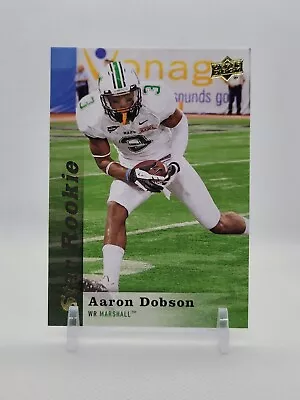 2013 Upper Deck Aaron Dobson #102 Star Rookie Card RC Marshall Thundering Herd • $1