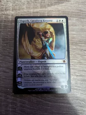 MTG Elspeth Knight-Errant - Foil NM Italian Duel Decks • $9