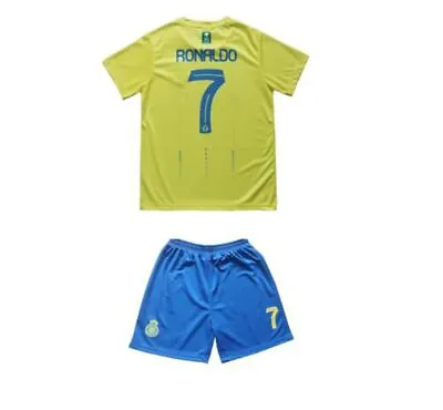 2024 Ronaldo CR7 Jersey Kids Uniform AL NASSR Fc Saudi Arabia • $25.86