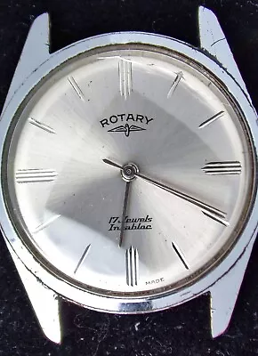 Rotary (Swiss Made) Men's Mechanical Watch (Vintage) -- Spares/Repairs • £32