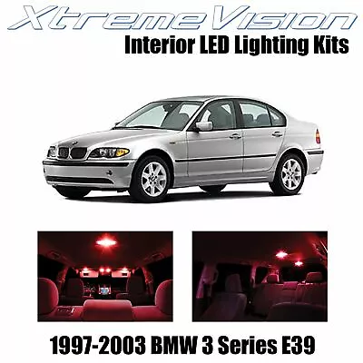 XtremeVision Interior LED For BMW 5 Series E39 1997-2003 (14 PCS) Red • $14.99