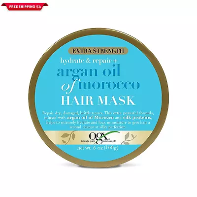 Extra Strength Hydrate Repair + Argan Oil Of Morocco Hair Mask Deep Moisturizing • $21.71