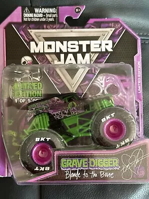 2022 Spin Master Monster Jam Grave Digger Blonde To The Bone Limited Edition • $29.99