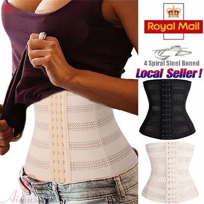 £7.48 • Buy UK Slimming Body Waist Shaper Training Trainer Tummy Tight Cincher Girdle Corset