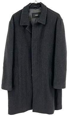 Alfani Mens Wool Cashmere Blend Peacoat Size 2XL Charcoal Grey • $53.70