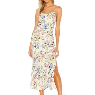 Alice + Olivia Harmony Slip Dress Gardenia Floral Size 6 • $175