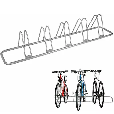 Koreyosh Floor Bike Rack Stand 5 Bicycle Free Combination Garage Parking Storage • $44.99