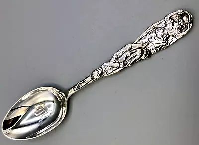 Vintage Tiffany & Co. Sterling Silver  Jack And Jill  Youth Spoon 6 3/8  • $199