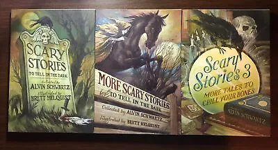 Scary Stories To Tell In The Dark More Tales Tales To Chill Your Bones Lot 3 • $9.99