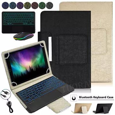 Backlit Touchpad Keyboard Case Mouse For HONOR Pad X9 X8 X8 Pro V8 V7 V6 Tablet • £9.99