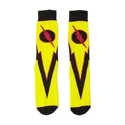 The Flash Men's Crew Socks - 1 Pair - Loot Crate Bioworld • $7.99