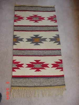 Old Vintage Navajo Indian Gallup Throw Rug Blanket • $139